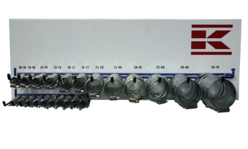 НАБІР КАБЕЛЬНИХ СТЯЖОК + ВІШАЛКА KRAMP 220 ШТ.