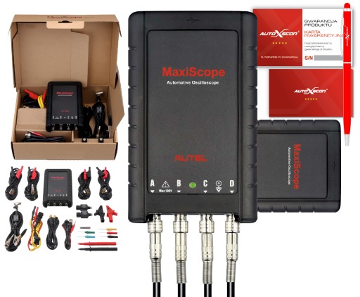 ОСЦИЛЛОГРАФ 4 CH AUTEL MP408