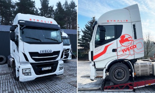 НАКЛЕЙКИ IVECO STRALIS НАБІР НАКЛЕЙОК IVECO