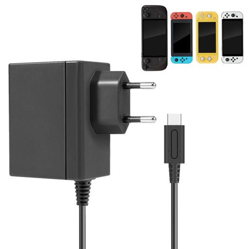 ⚡️ Mega Moc! Ładowarka 39W USB-C do Nintendo Switch/Steam Deck! 🎮