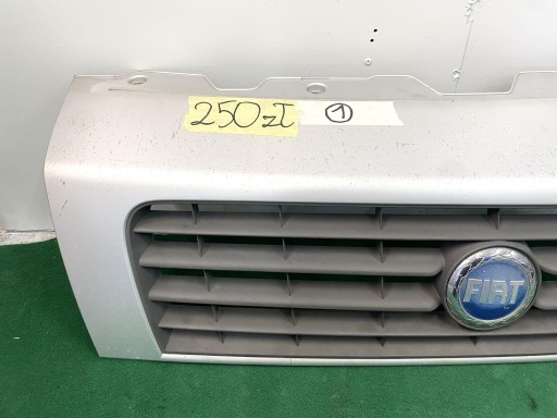FIAT DUCATO 06- GRIGLIA di copertura radiatore SREBRNA Logo EMBLEMAT