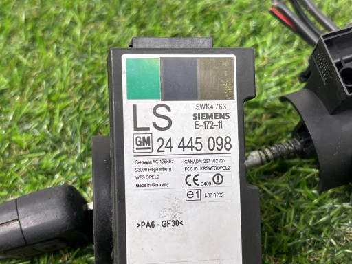 ignition Z with key OPEL ASTRA H 24445098 / 13107754 / 90589314