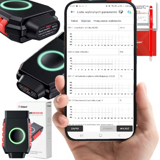 Диагностический интерфейс ANDROID Язык польский HEAD ALL CARS