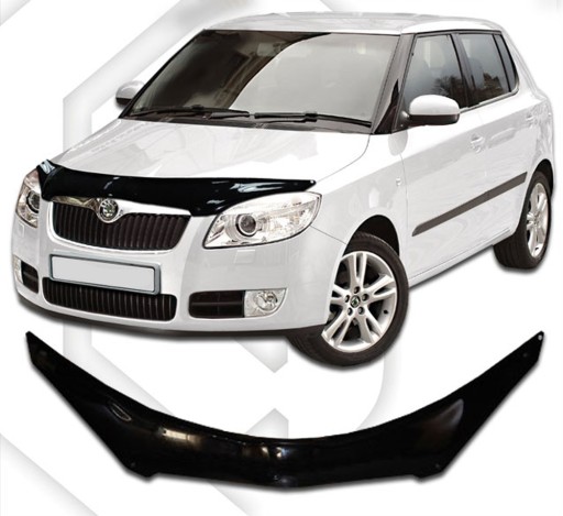 ОБТІЧНИК ПЕРЕДНЬОГО КАПОТА SKODA FABIA II HTB 2007-14