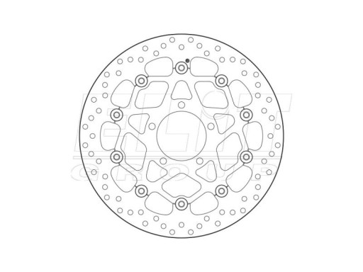 BREMBO 78b408b5 тормозной диск (1шт)