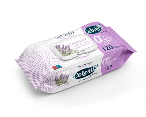 Серветки вологі COLOTIS FRAGRANCE 1 х 120 шт.