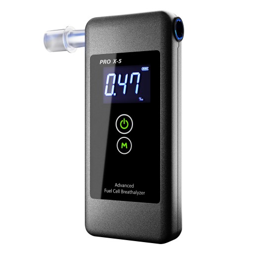💰 HIT! Precyzyjny Alkomat Pro X-5 (Elektrochemiczny) – Kalibracja GRATIS na CAŁY ROK!
