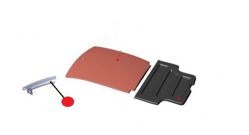 731BF173 - ЛІВА ПАНЕЛЬ AIXAM SENSATION EMOTION