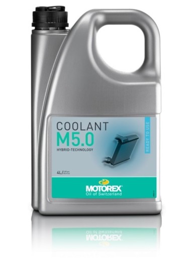 MOTOREX COOLANT M5. 0 готов к использованию 4L жидкость для охлаждения