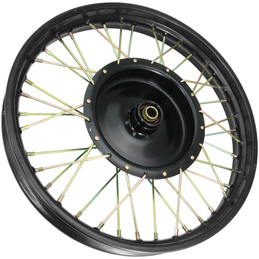 Колесо обод 19X2. 15 ПОЛУБАРАБАН спицы спереди и сзади M72