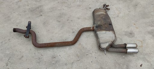 muffler, exhaust AUDI A3 8P VW SEAT SKODA 1K0253611AC