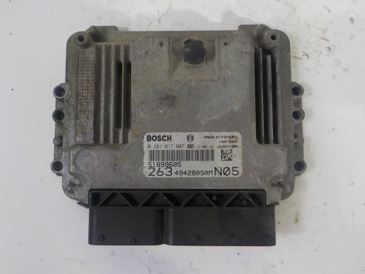 Контролер комп'ютера fiat 0281017007 51899605