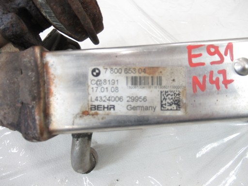 Radiateur échappement EGR BMW e60 e61 e90 e91 N47 177km