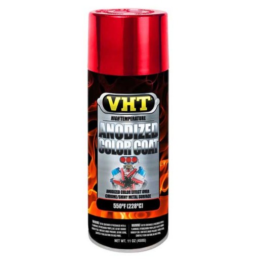 Лак спрей Красный эффект металлик VHT SP450