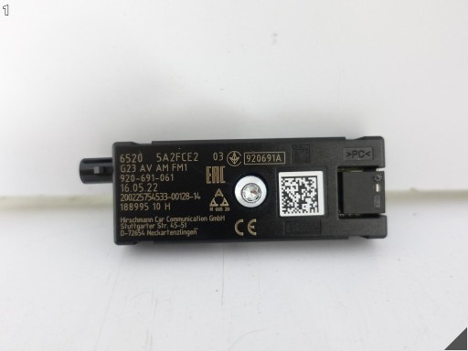 BMW 4 G23 M4 G83 20- module unité de commande électronique uce de l'amplificateur antenne AV AM FM1 malle/hayon arrière