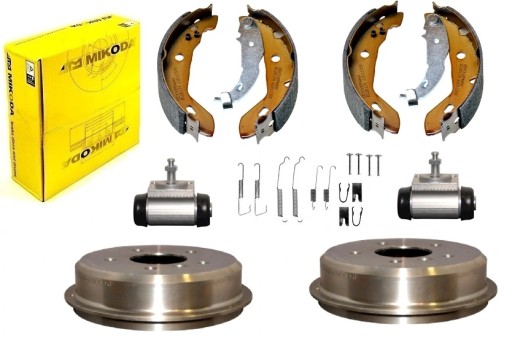 Барабани щелепи циліндрів MERCEDES A Class W168 2s