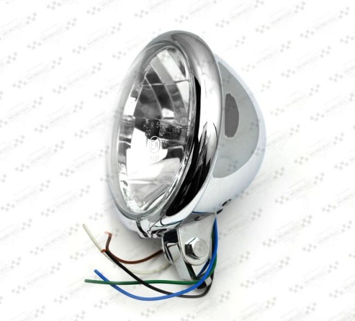 OS-031 - Лампа 5 3/4 Bates, хром, HARLEY, CUSTOM