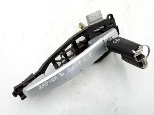 Opel Zafira B handle exterior left front + key Z157
