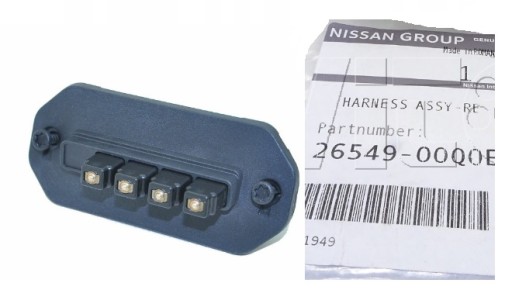 252160004R 2654900Q0E - ДАТЧИК ОТКРЫТИЯ ДВЕРИ RENAULT MASTER III ОРИГИНАЛ