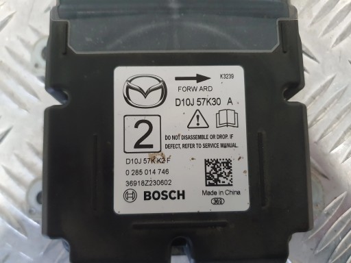 D10J57K30A - МОДУЛЬ ДАТЧИКА ПОДУШКИ MAZDA CX-3 DK 15-