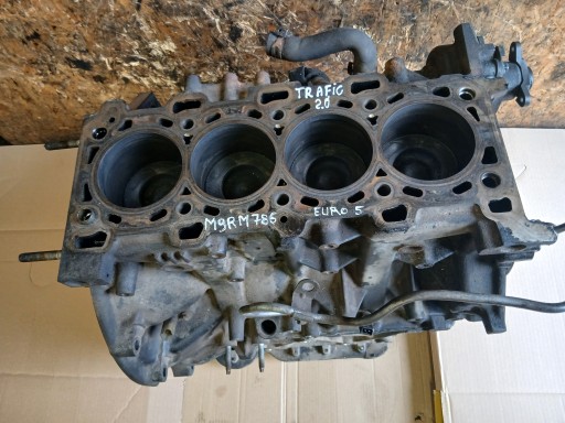RENAULT TRAFIC OPEL VIVARO 2.0 DCI M9R M9RM786 BLOK DOL of the engine pistons crank