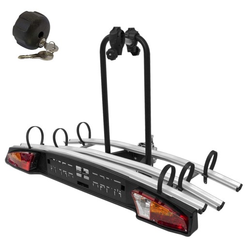 MERAK 3 БАГАЖНА ПЛАТФОРМА ДЛЯ ГАКА 3 ВЕЛОСИПЕДА 13 ЗАМОК