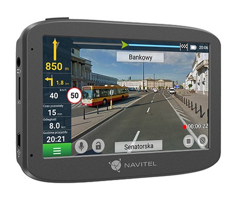 Navitel RE 5 Dual GPS рекордер водіння-OUTLET -
