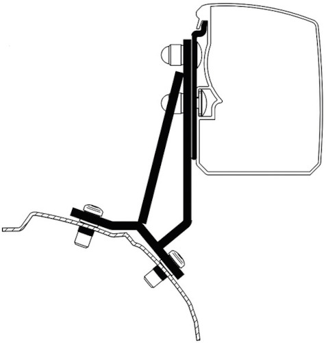 ТЕНТ КРЫША АДАПТЕР THULE 3200 TRANSIT / CUSTOM