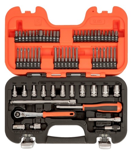 НАБОР ТОНКИХ КЛЮЧЕЙ BAHCO, 65 шт. 1/4