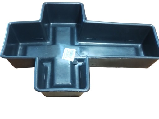 IKEBANA KRÍŽOVÁ GRAFITOVÁ, KVETINÁČ