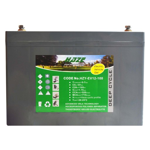 Дымка hzy ev12-100 12v 105ah гель ev 100