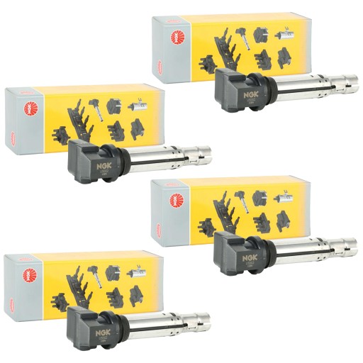 48003 - 4 катушки зажигания ngk vw golf 1.4 03-