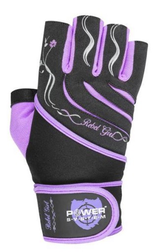 Тренувальні рукавички Power-System, розмір S, рожево-фіолетові