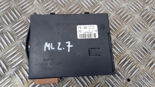 MERCEDES W163 module SAM compartment 1635457332 2.7