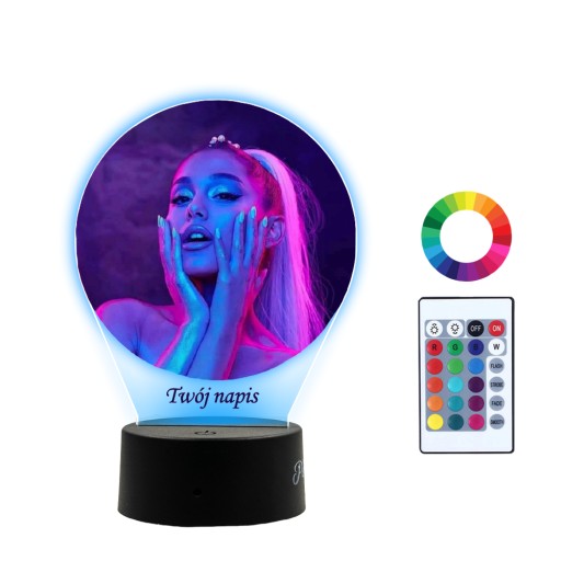 Нічник Plexido різнокольоровий