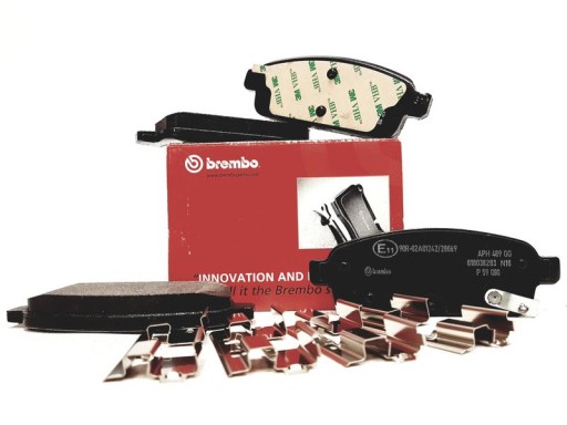 ТОРМОЗНЫЕ КОЛОДКИ BREMBO ЗАДНИЕ P 59 080