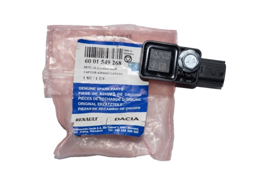 Датчик удара renault dacia 8200385078 6001549268 оригинальная упаковка