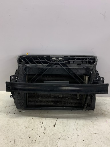 support panel for radiators radiator fan KOMPLET SKODA FABIA III 1.0 MPI