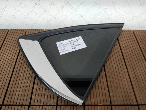 MAZDA CX-5 II KF 17-21 window bodywork rear right rear part USZCZELKI CALE OE