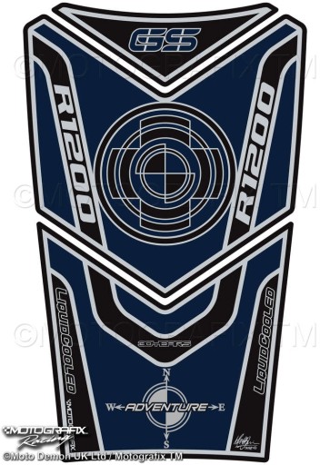 TANKPAD MOTOGRAFIX BMW R1200 GS ADVENTURE 14-16