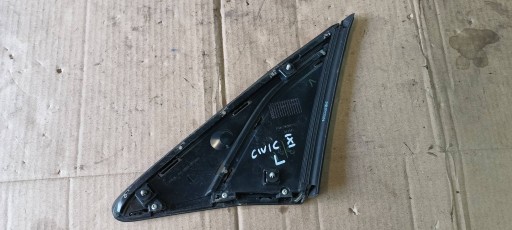CIVIC X TROJKAT parafango sinistra posteriore posteriore TYLNI Copertura 75474TGG 2019R
