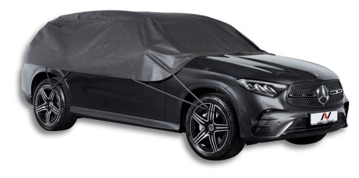 Pokrowiec Półpokrowiec na Samochód Suv L 330 Auto Plandeka Classic Czarny