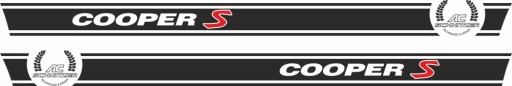 Наклейки Mini cooper S