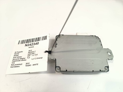Bedienteil 292A54EA0A KAMERY RENAULT KADJAR und