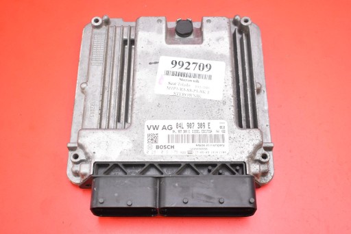 Контроллер компьютера двигателя 04l907309e seat toledo 4 iv 1.6 tdi 105 км 12-20