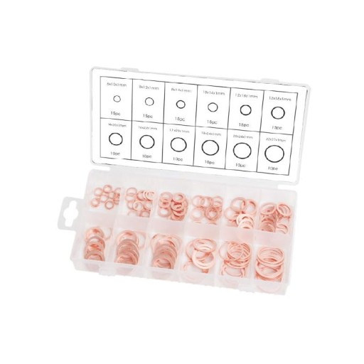 Набір мідних шайб 150 шт, РУКС