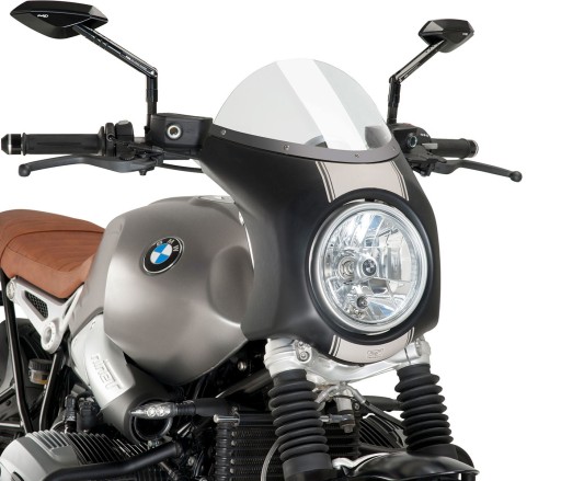 9253W - ОБТІЧНИК PUIG RETROFAIRING BMW R NINE T SCRAMBLER