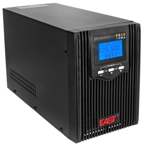 2ква | джерело безперебійного живлення 1600w east tower | 3x9ah | iec 2xschuko | авр