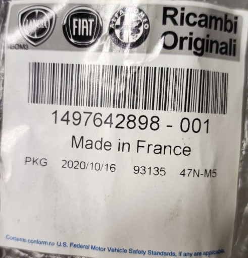 Fiat Scudo 07 Наружная полоса> Правая 1497642898