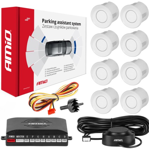 KPL_01599 - Передние и задние датчики парковки с зуммером диаметром 22 мм.